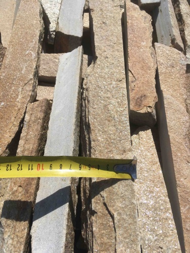 Горбушка златолит золотистый для облицовки купить в Оренбурге