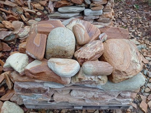 Златолит жёлтый, жёлто-зелёный глыбки и валуны для ланшафтного дизайна купить в Оренбурге