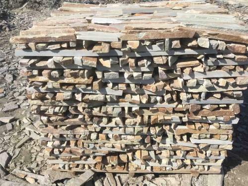 Горбушка златолит золотистый для облицовки купить в Оренбурге