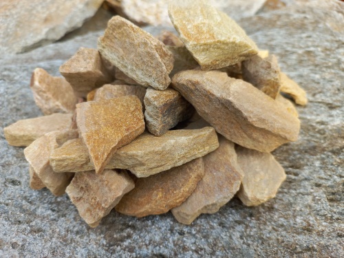 Златолит жёлтый декоративная каменная крошка купить в Оренбурге