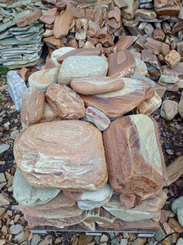 Златолит жёлтый, жёлто-зелёный глыбки и валуны для ланшафтного дизайна купить в Оренбурге