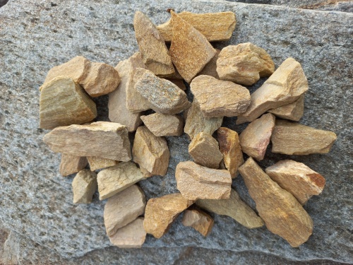 Златолит жёлтый декоративная каменная крошка купить в Оренбурге