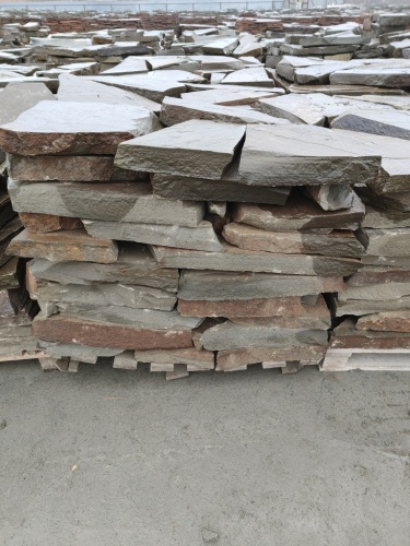 Плитняк песчаник серо-зелёный для мощения 60-65 мм купить в Оренбурге